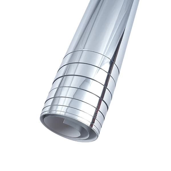 Speglar väggdekal-silver reflekterande-(0.1MM) 50*200cm