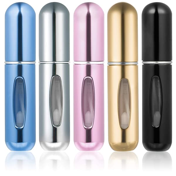 5kpl-5ml itse täyttyvä alumiinisuihkepullo