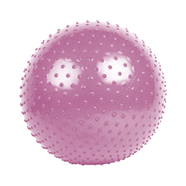 Yogabold massagetype-65cm-pink+pumpe+luftudtrækker+luftprop