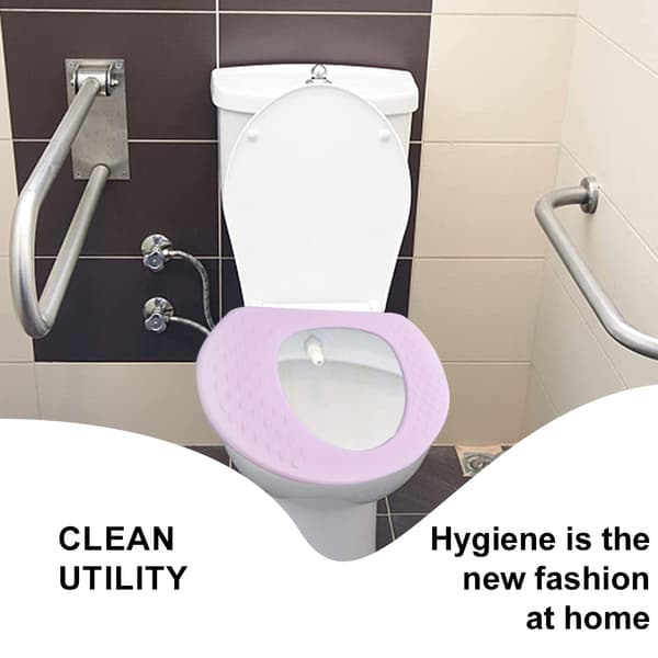 EVA vanntett toalettsete - rosa striper