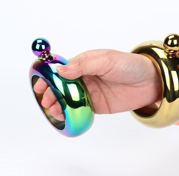 Ryskt armbandsfickplunta - färgglad