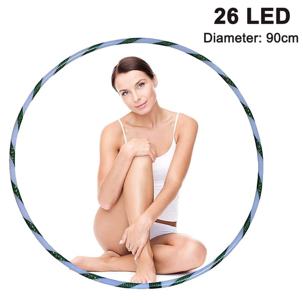 HP10S-LED lysende rockering - 26 fargerike lys, diameter 90