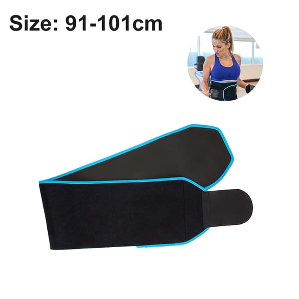 Urheilullinen vyötärötuki - Sininen - XL