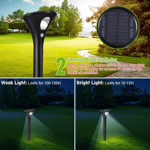 LX-2 stk*Solar bakkelampe*Hvitt lys