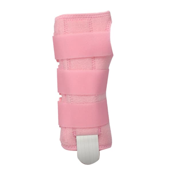 Sportigt fixerat handledsstöd - vänster - rosa