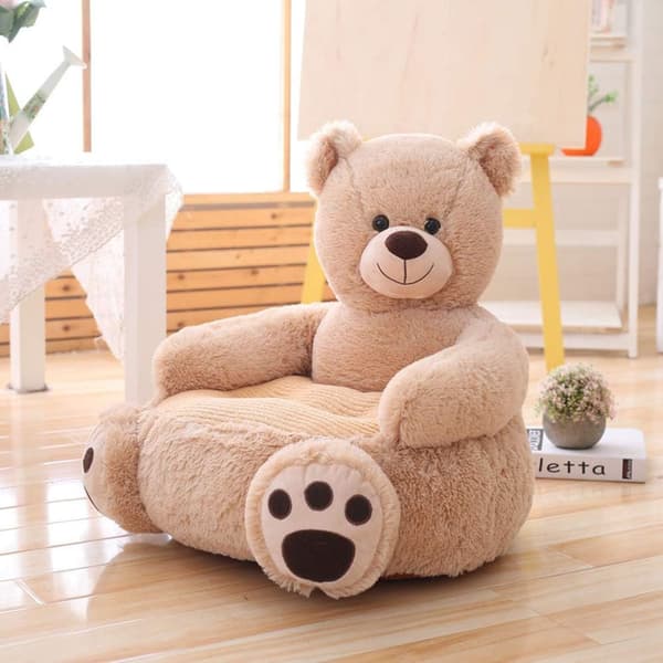 Doven sofa-lysebrun bamse*1