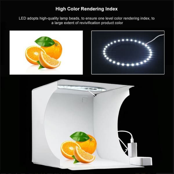 3 farvetemperatur LED Studio-20cm Ringlys-PU5023