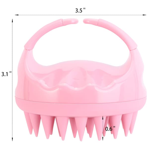 Hovedmassagebørsterenser - Pink