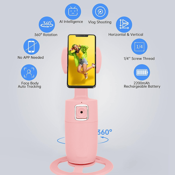 Mobiltelefon Pan Head Brakett-Rosa