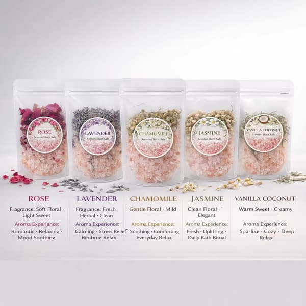 Himalaya-ros aromaterapi-badsalt (SPA-paket)