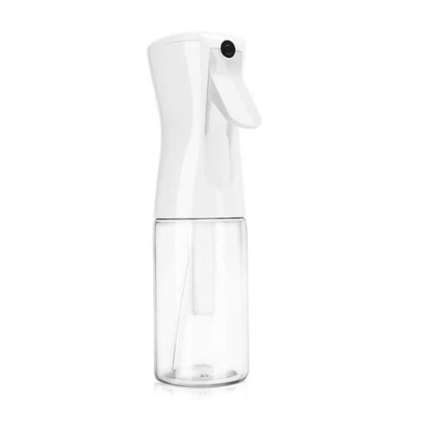 200 ml valkoinen pää + läpinäkyvä runkoinen suihkepullo