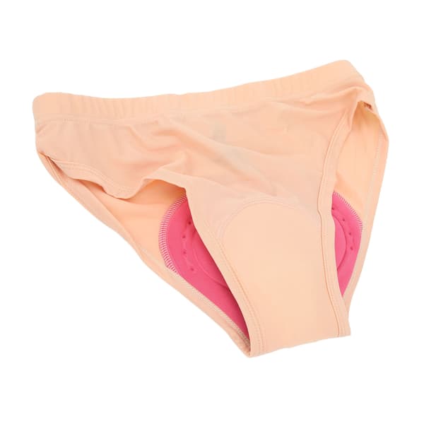 Hurtigtørrende elastiske cykelunderbukser til kvinder: Beige 3D Cropping cykelshorts