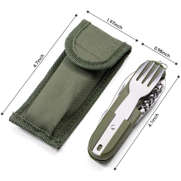 Campingbestick-Armégrön