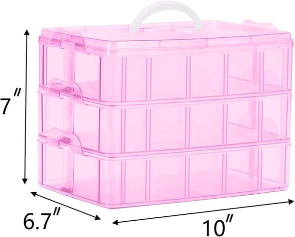 Smyckesförvaringslåda-Rosa