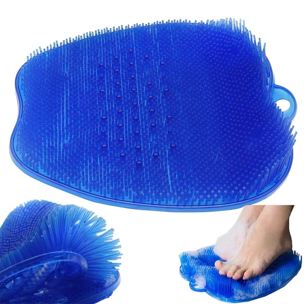 Äppelformad fotmassagekudde - Blå