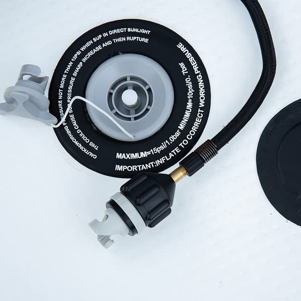Uppblåsbar båt SUP-pumpadapter Standard konventionell luftpumps luftventiladapter ekplåtfäste