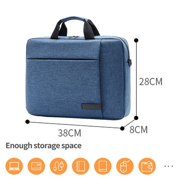 Laptop taske - 14 tommer - Mørkeblå