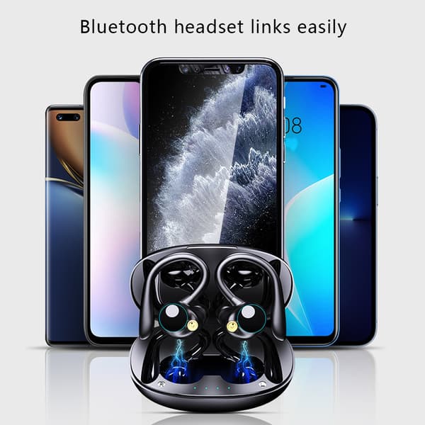 In-ear støyreduserende trådløst Bluetooth-headset - YYK-580 svart