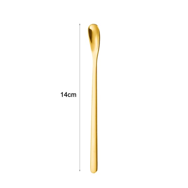 4 små barskedar - 14 cm guld