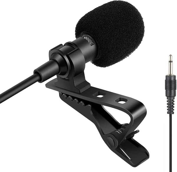 Clip-On Mikrofon - Sort