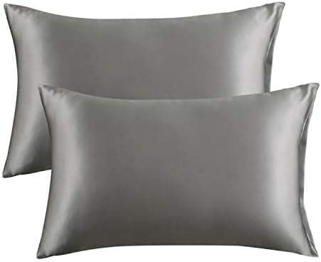 2-pack is-silkesörngott - Mörkgrå 50x90 cm