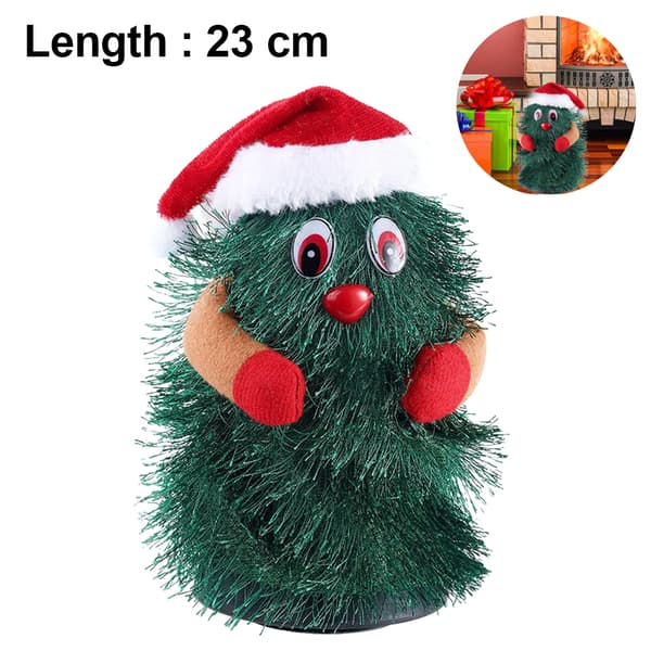 23 cm roterende juletræ
