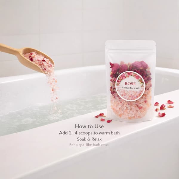 Himalaya Rose Aromaterapi Badesalt (SPA-pakke)
