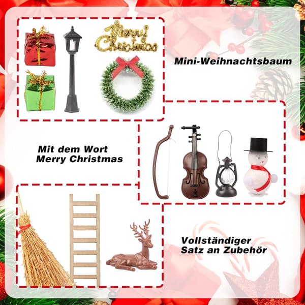 Julealfedør Mini Dukkehus--Alfedør 1