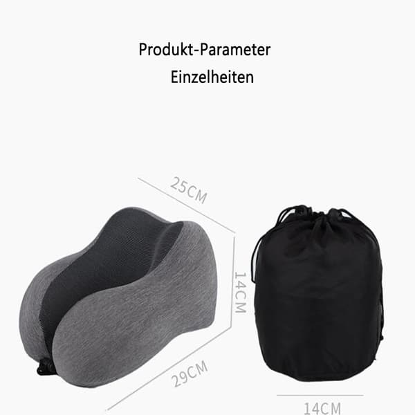 Reisepute – Is-silke grå minnepute – 28*28*15