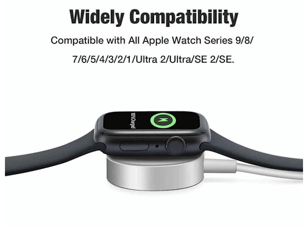 Apple Watch USB-C snabbladdande smartklockladdare
