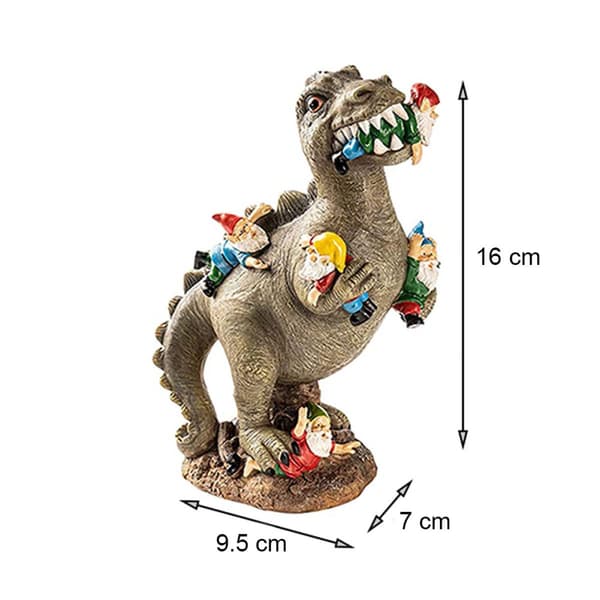 Have Dinosaur Statue Dekorative Harpiks Ornamenter-16cm