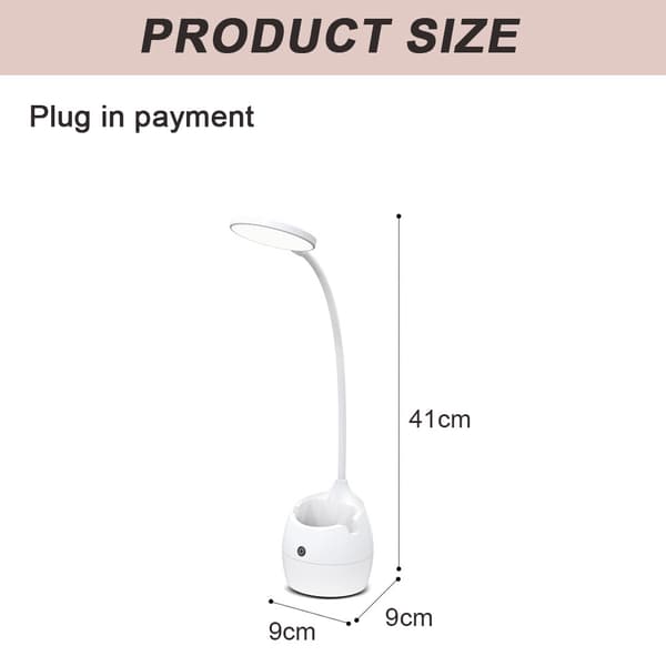 Sänglampa för studier - Plug-in-version