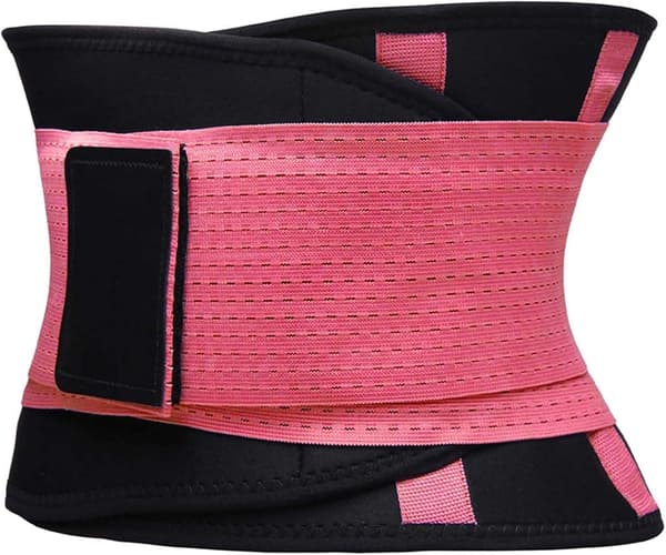 1 stk. mavebælte-pink-L