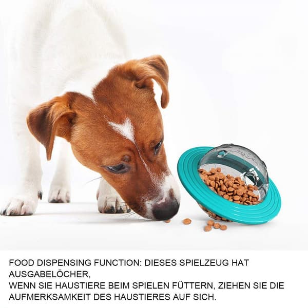 Blå Snackball Slikkugle til Hunde Snackball