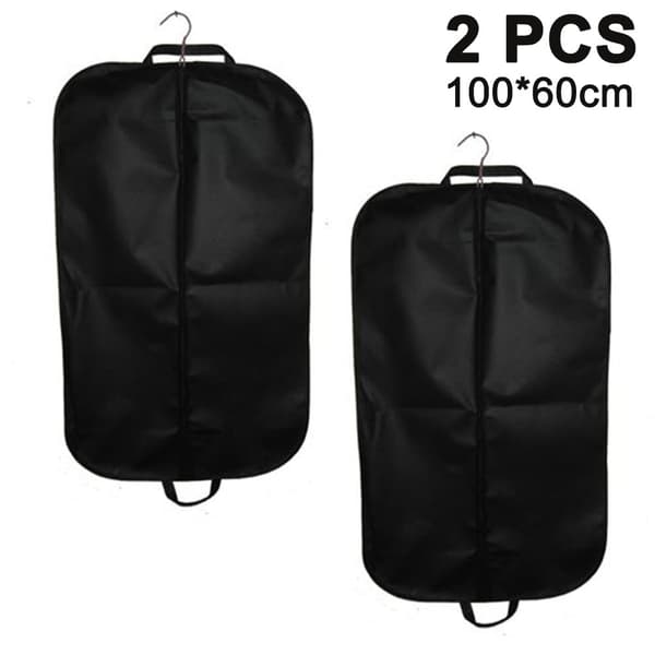 2kpl 100cm*60cm Pölysuoja vaatteille - Musta