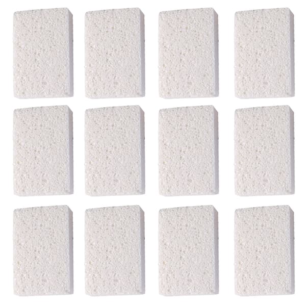 12 stk oppvaskbomull-hvit-11*7*2cm