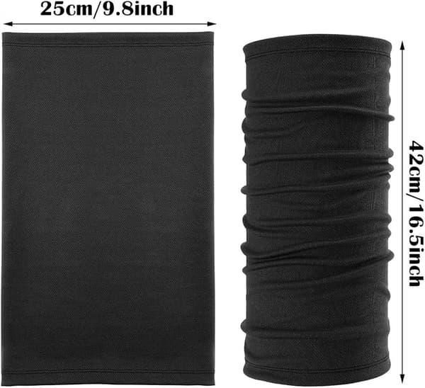 4PCS-WB-NN-01 Sort - Udendørs Cykelmaske
