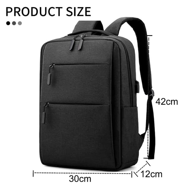 15,6 tommer laptop taske - sort