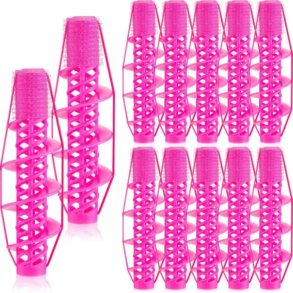 12 st spiralformade locktänger