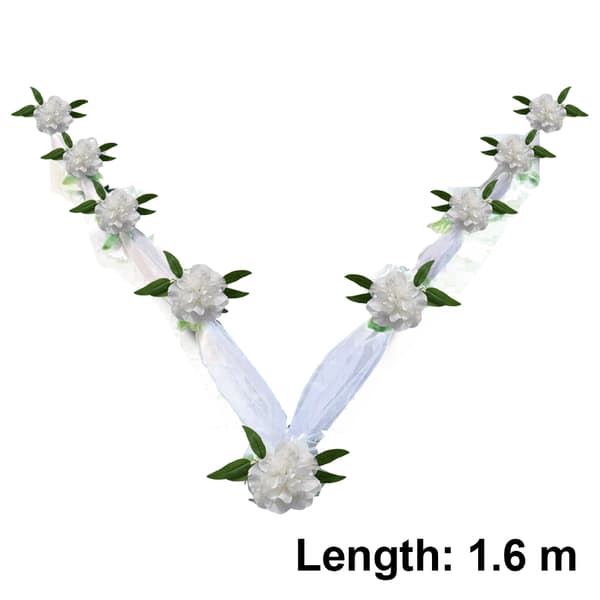 Bryllupsbil dekorasjon hodeblomst-bil dekorasjonssett F106