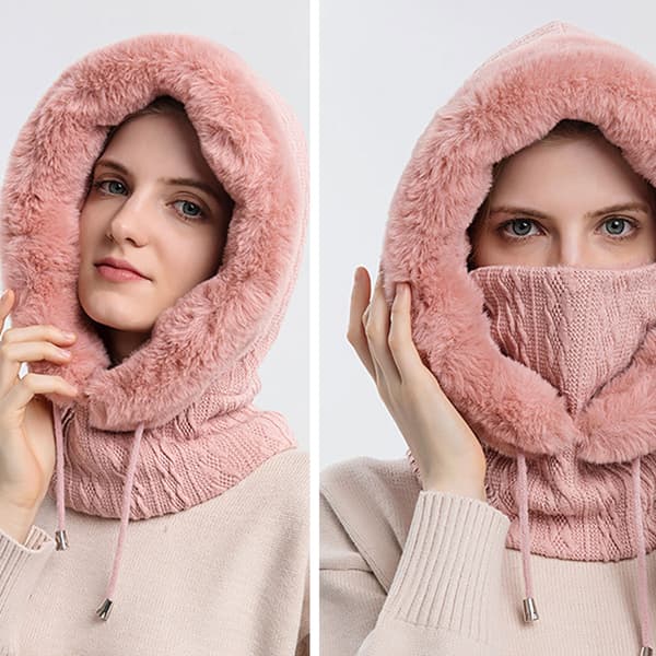 Koldbeskyttelseshue-Pink