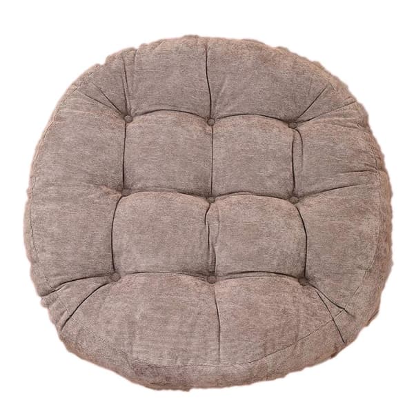 1 stk. sædehynde gulvmåtte (grå - stor cirkel diameter 55)