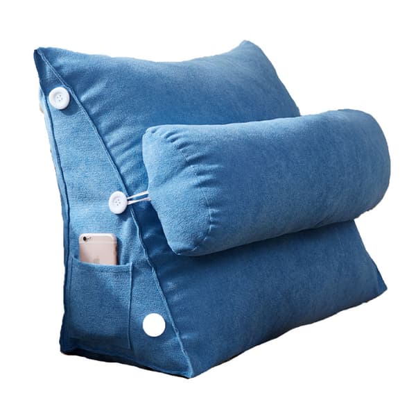 1 st denimblå kudde