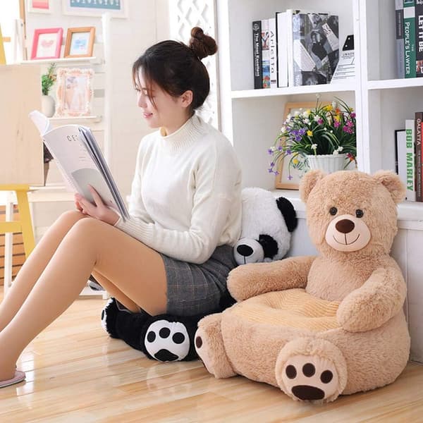 Doven sofa-lysebrun bamse*1