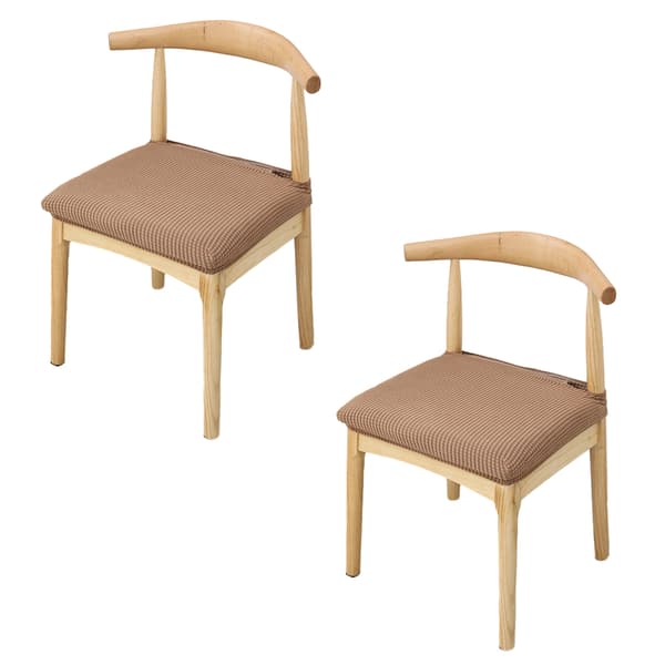 2 stk. stolsetetrekk - 2# Titan Antikk Kaffe