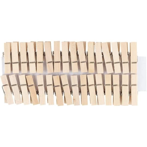 100 stk miniklemmer - original trefarge