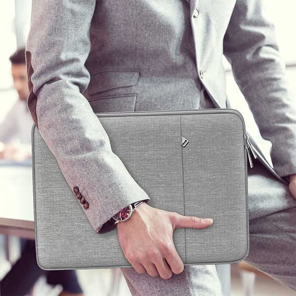 Filt Tablet PC Sleeve Taske - Heather Grå 13,3 Tommer