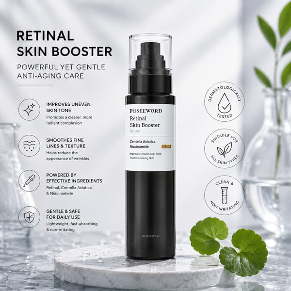 Retinaali-ihon tehosteseerumi - Kosteuttava ja kosteuttava 2pcs