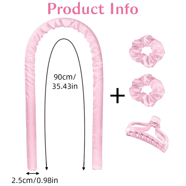 Svamp Krøllesæt-Pink