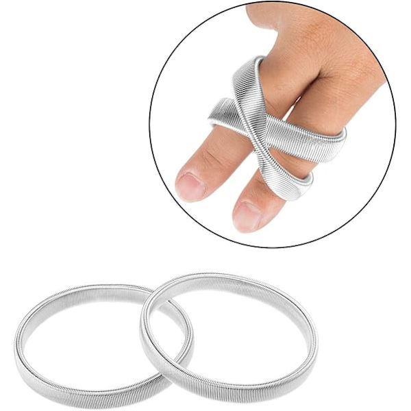 3 par halkfria skjortärmskydd, elastiska handledsband, silver